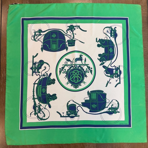 Authentic Hermes Scarf - Picture 1 of 13